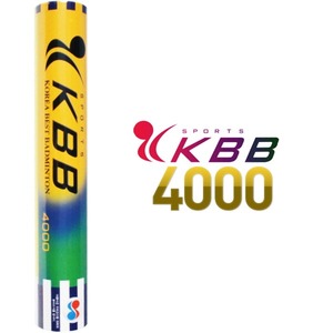 KBB스포츠 KBB4000 1급 오리털 셔틀콕 1타 12개입